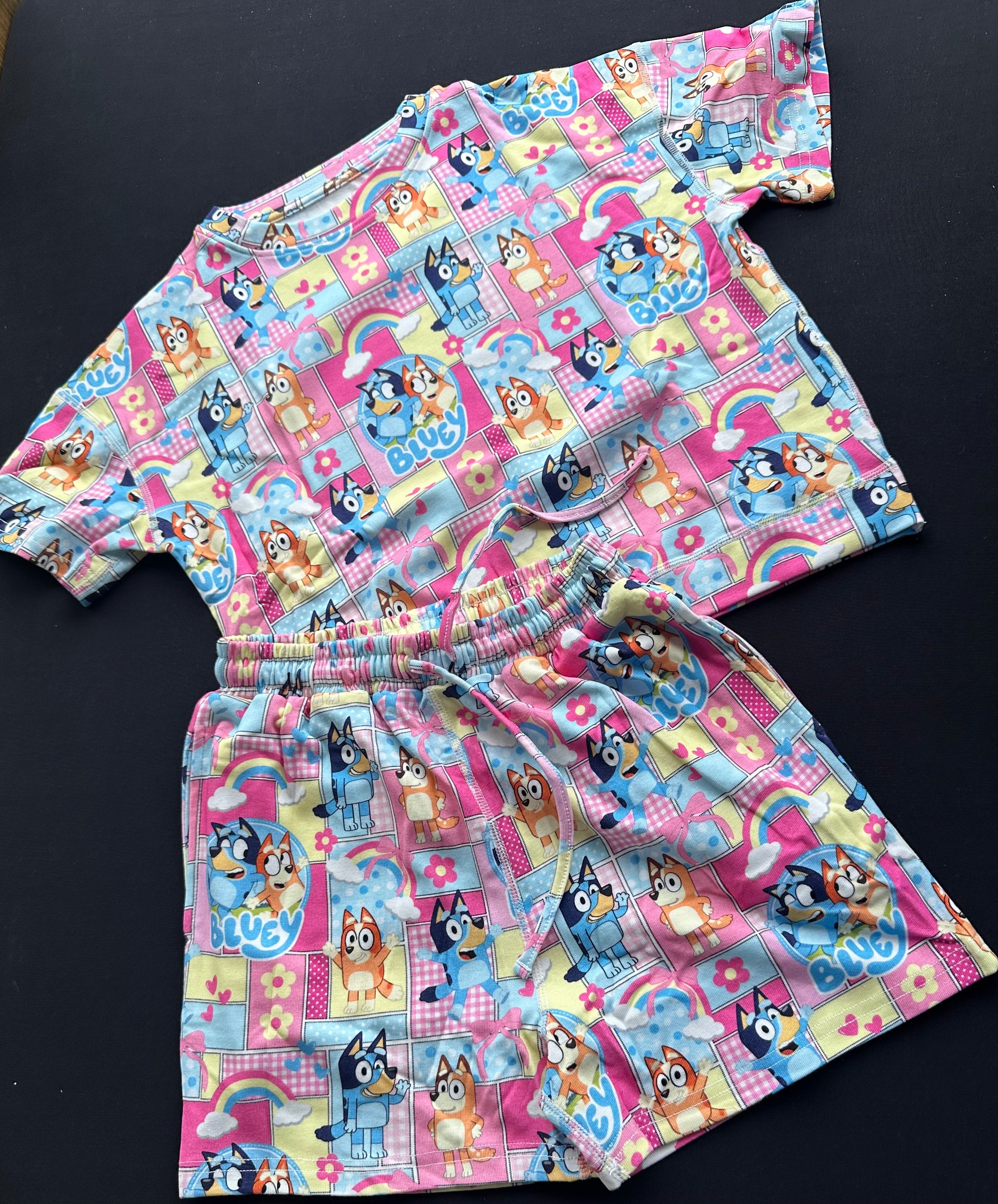 Retro Blue Dog Set